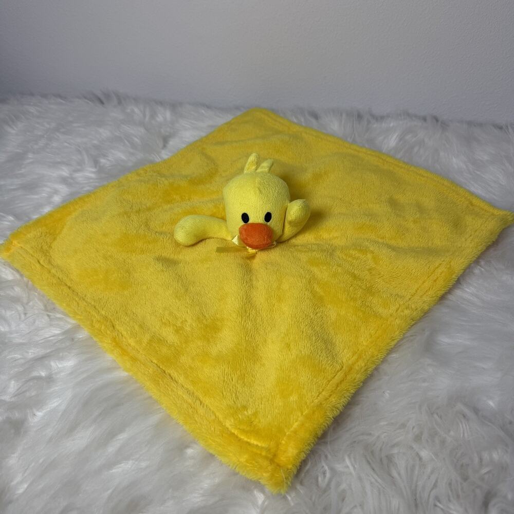 Pro Goleem Duck Chick Security Blanket Soft Yellow Baby Lovey Unisex Toy 16”x16”